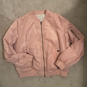 Pink Bomber Jacket